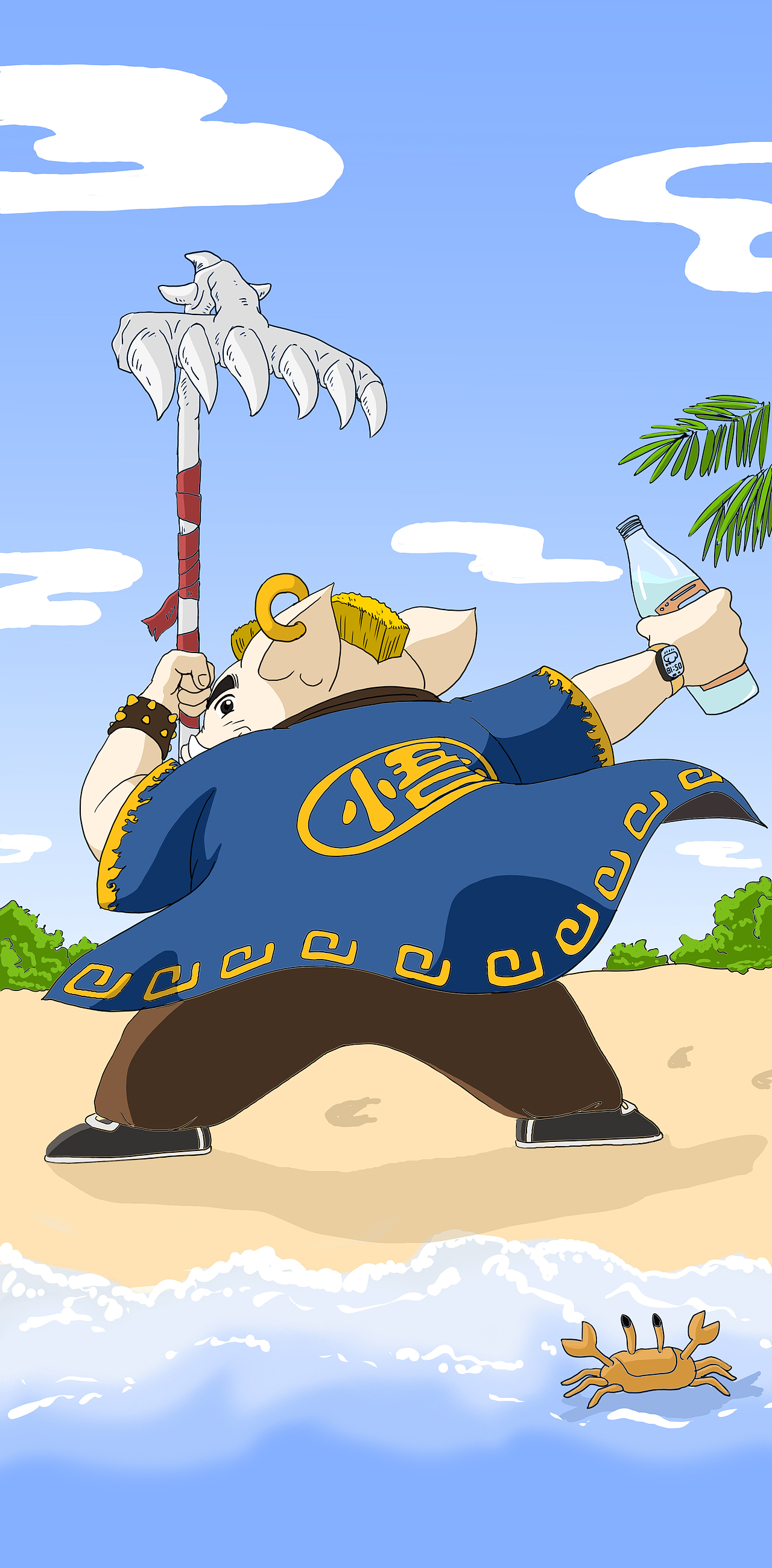 二师兄也来啦！（图ZMzU0MDU5NjM2） - IP形象 - 站酷设计师飞翔在亚德里亚海原创素材 - 站酷ZCOOL