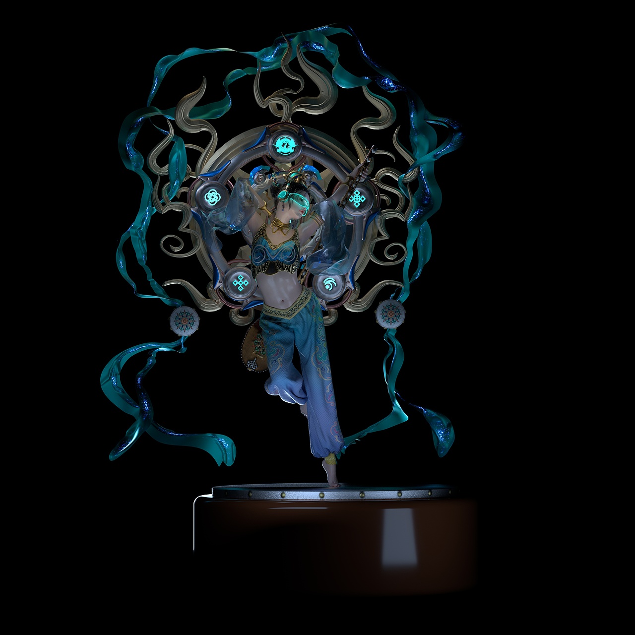 敦煌艺术宣传长图（图ZMzEyNTYzMDk2） - 海报 - 站酷设计师ZC小晓晓原创素材 - 站酷ZCOOL