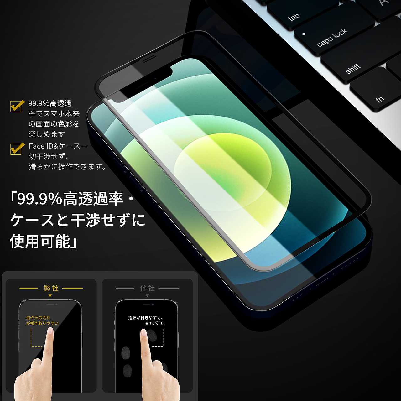 手机贴膜钢化膜亚马逊主图套图（图ZMzA2MDY2MTA4） - 电商 - 站酷设计师松下藏雪原创素材 - 站酷ZCOOL