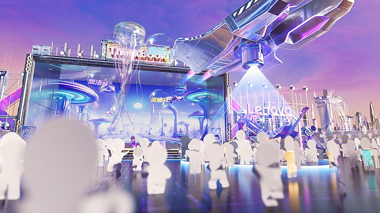 Thinkbook纸片人-元城音乐节（图ZMzU3OTA2NTIw） - 动画/影视 - 站酷设计师IRONDA原创素材 - 站酷ZCOOL