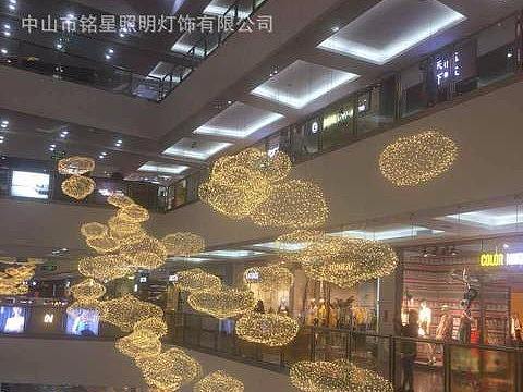 商场中庭吊饰  铭星灯饰  厂家定制