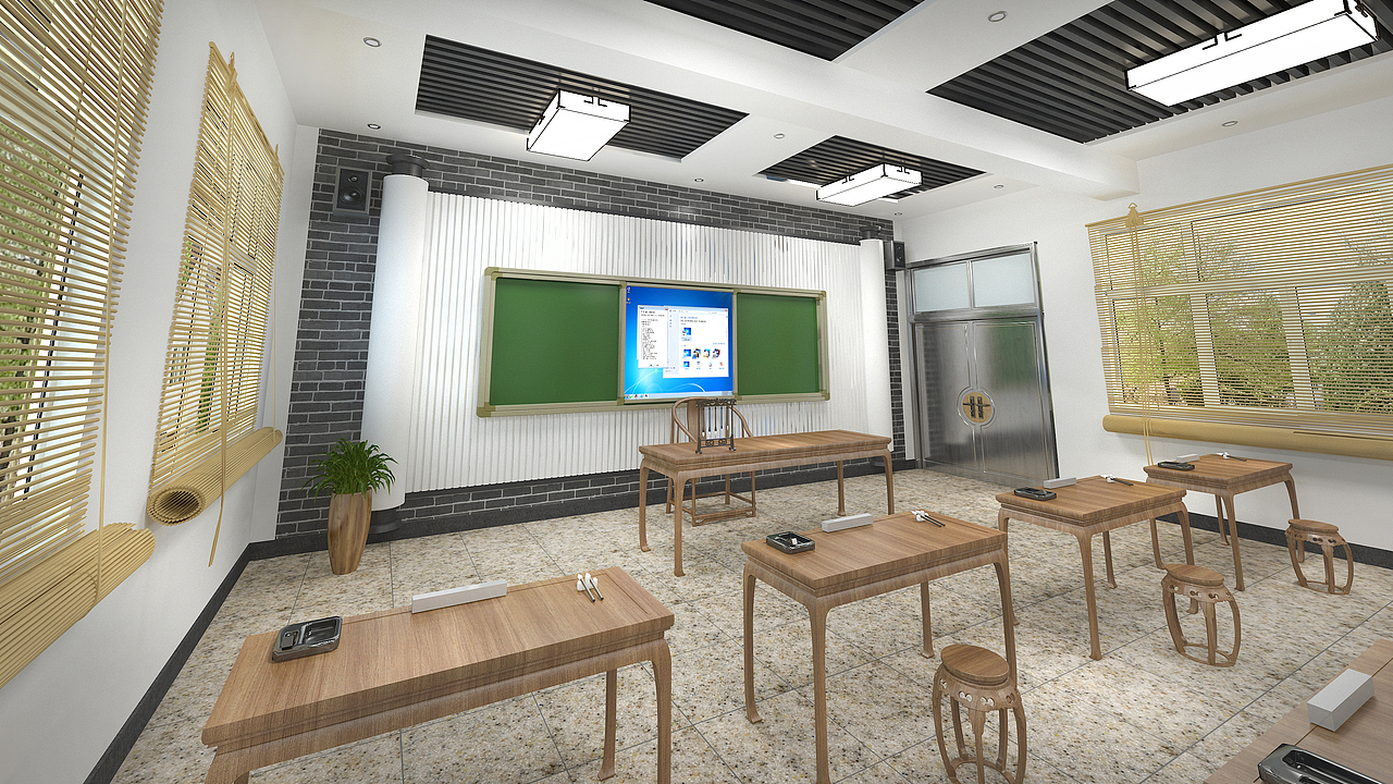 德善书院（校园文化）（图ZMjU3NzM0NTIw） - 展陈设计 - 站酷设计师海豚和珣子原创素材 - 站酷ZCOOL