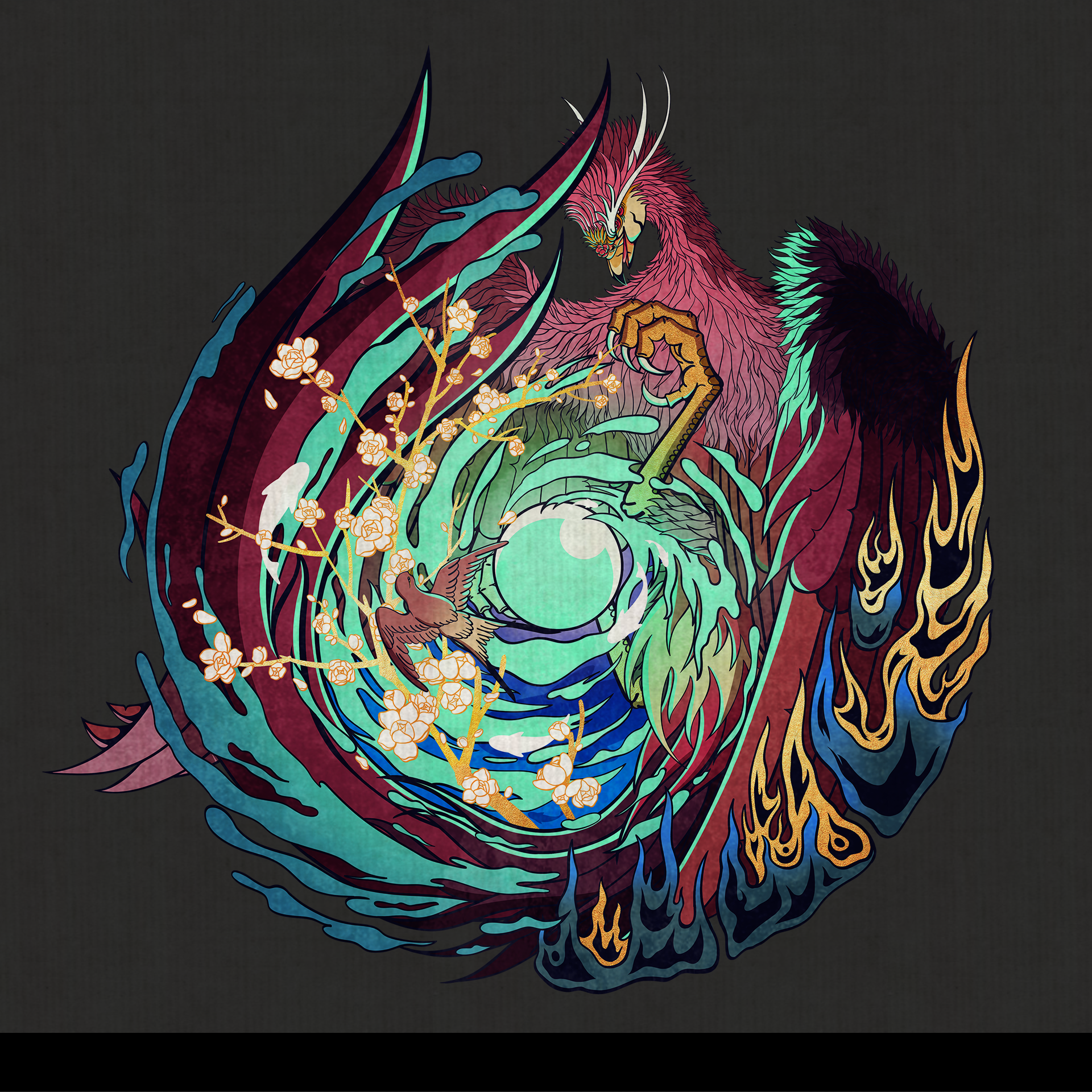 上班摸鱼又一力作——《朱雀》