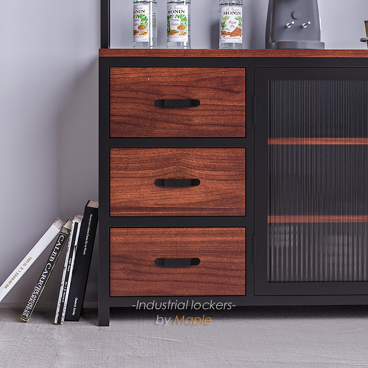 工业风餐边柜（图ZMjUxMzQzNDEy） - 生活用品 - 站酷设计师枫子丶原创素材 - 站酷ZCOOL