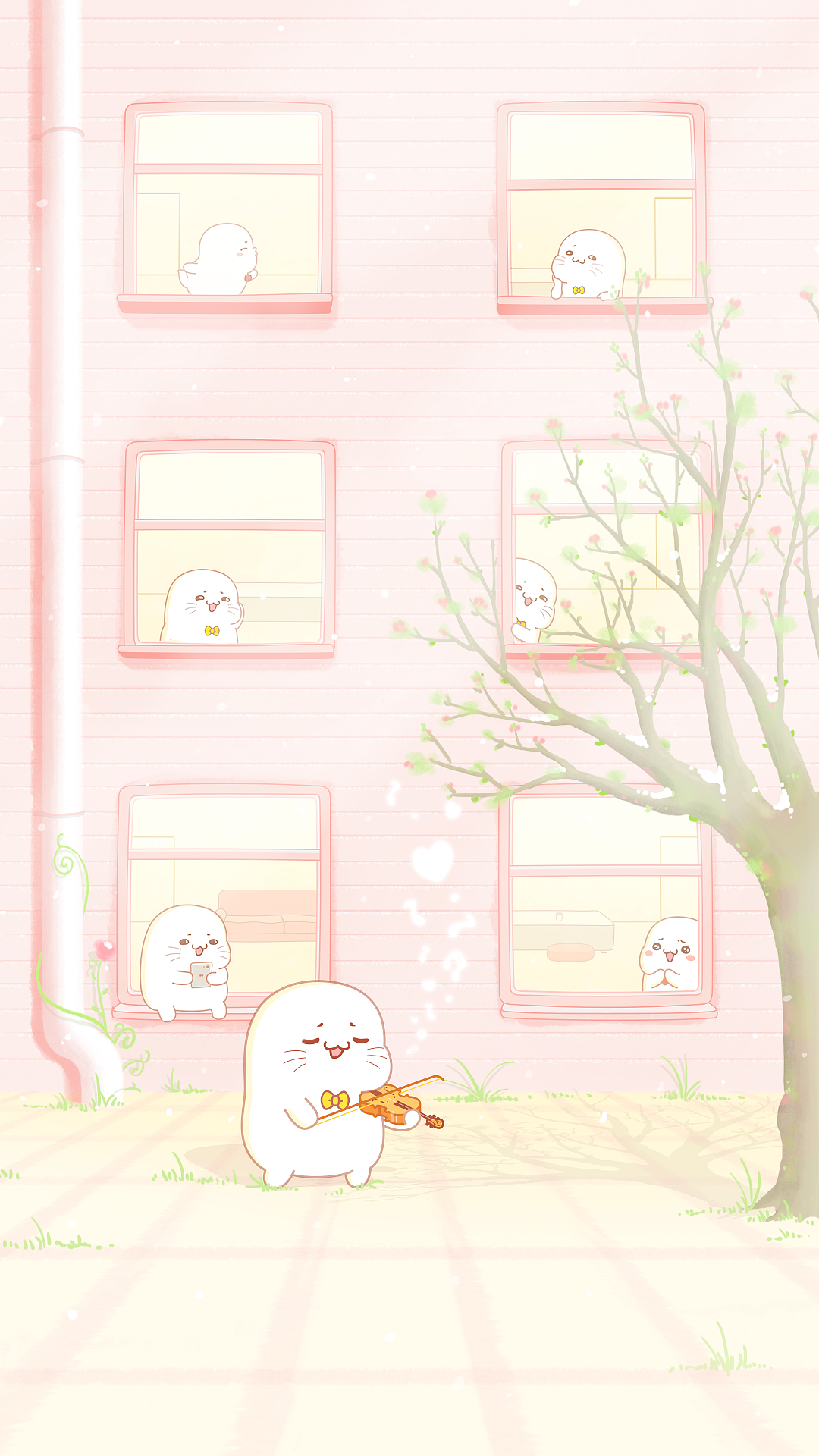 听,花开的声音——抱抱6优雅来袭|动漫|网络表情|麦田2013_原创作品