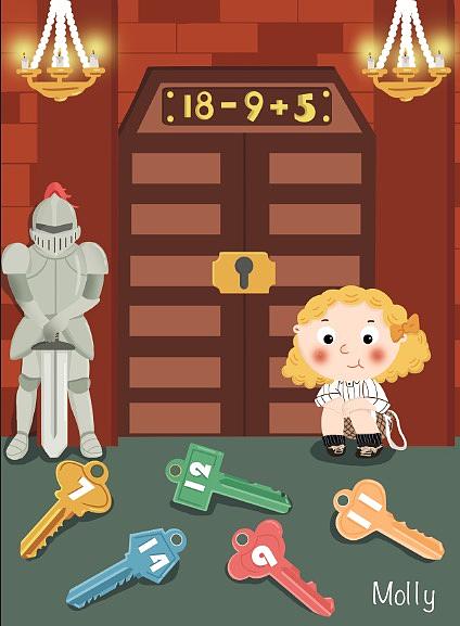 绘本-数学题（图ZMTkzNjg2NTI4） - 绘本 - 站酷设计师晴川莉莉原创素材 - 站酷ZCOOL