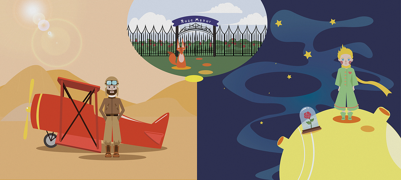 【扁平风格插画】习作（图ZMTk4OTg2OTI4） - 创作习作 - 站酷设计师子间原创素材 - 站酷ZCOOL