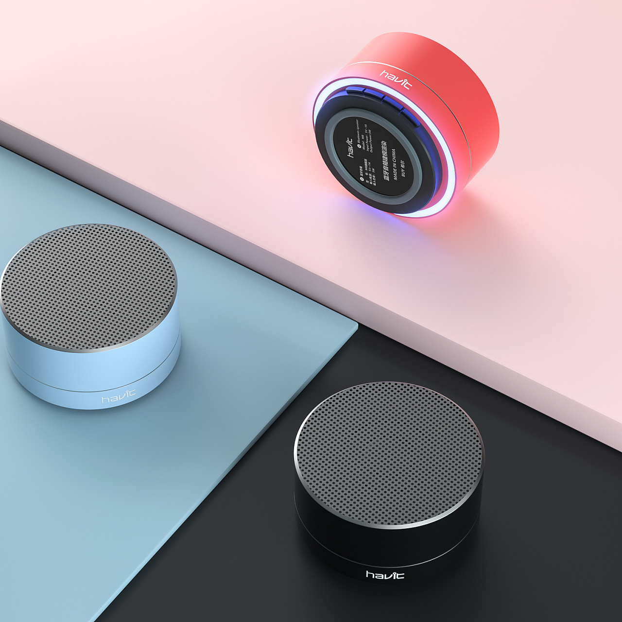 蓝牙音箱建模渲染练习