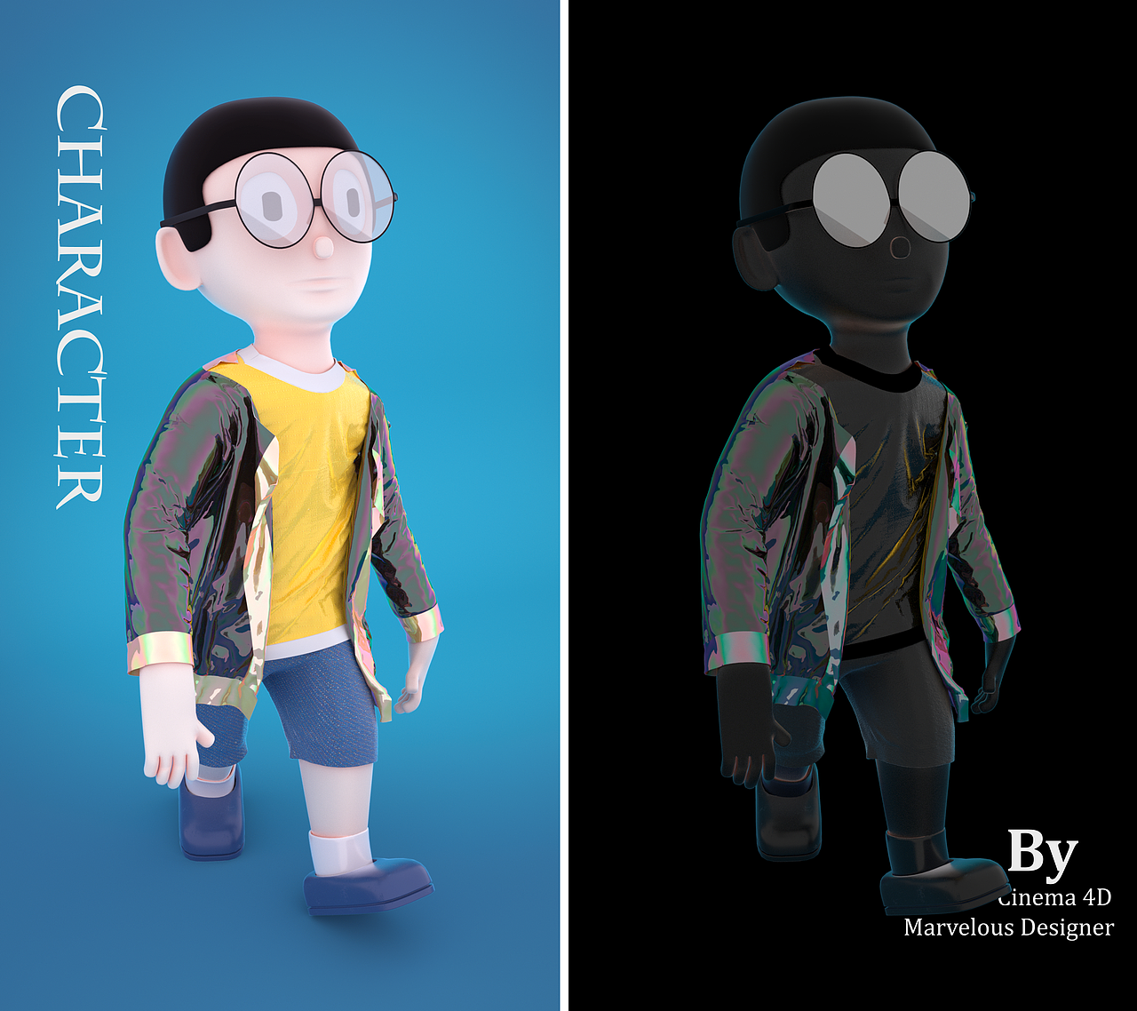 卡通角色（图ZMjM0MzAyOTI4） - 其他三维 - 站酷设计师你搞这原创素材 - 站酷ZCOOL