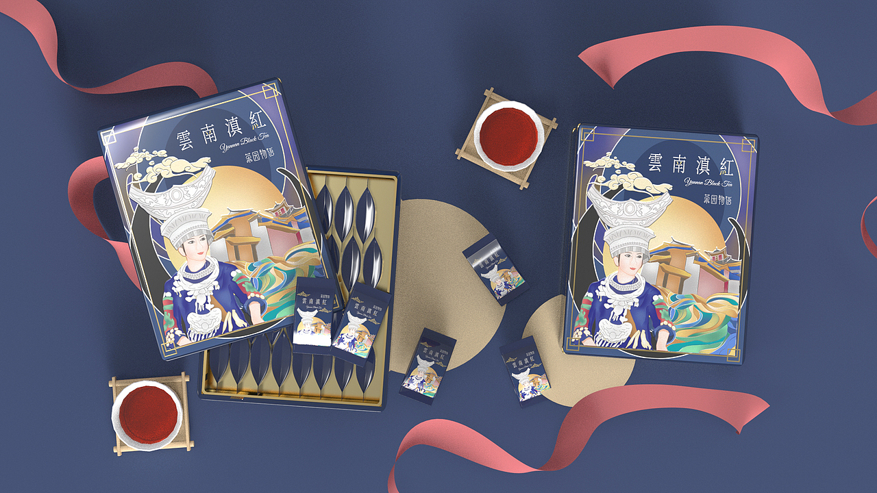 茶园物语|地域文化茶饮礼盒包装设计(下)
