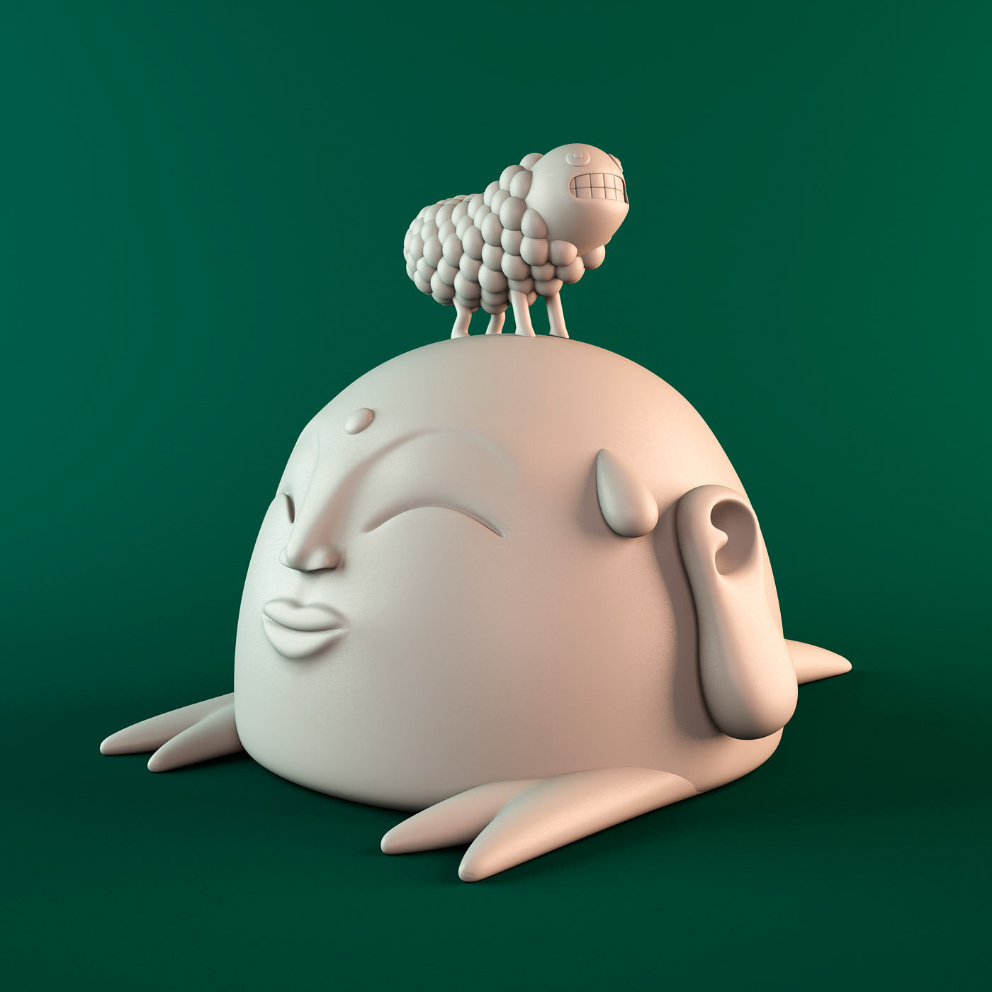 艺峰国际艺术家cesc grane设计日本吉祥物