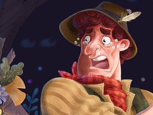 内什么…就是吧，我总觉得有人看咱们（个人主页-ZNTc2MjgzNjQ=） - 儿童插画 - 站酷设计师现在叫拉面原创素材 - 站酷ZCOOL