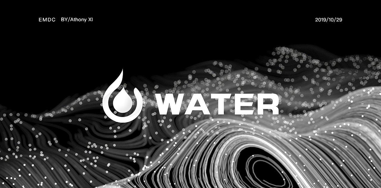 「Water」组件库品牌识别设计