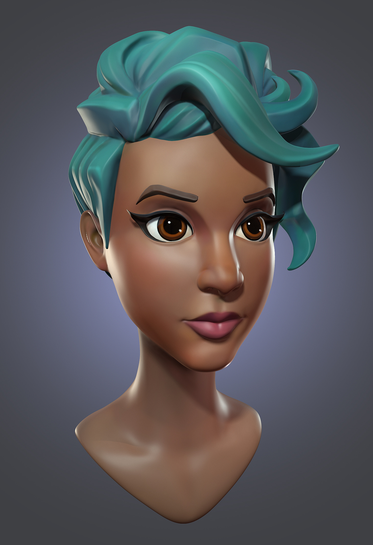 游戏3D角色建模学员作品展示（图ZMjM0MTE4MDQw） - 人物/生物 - 站酷设计师CGRICE原创素材 - 站酷ZCOOL