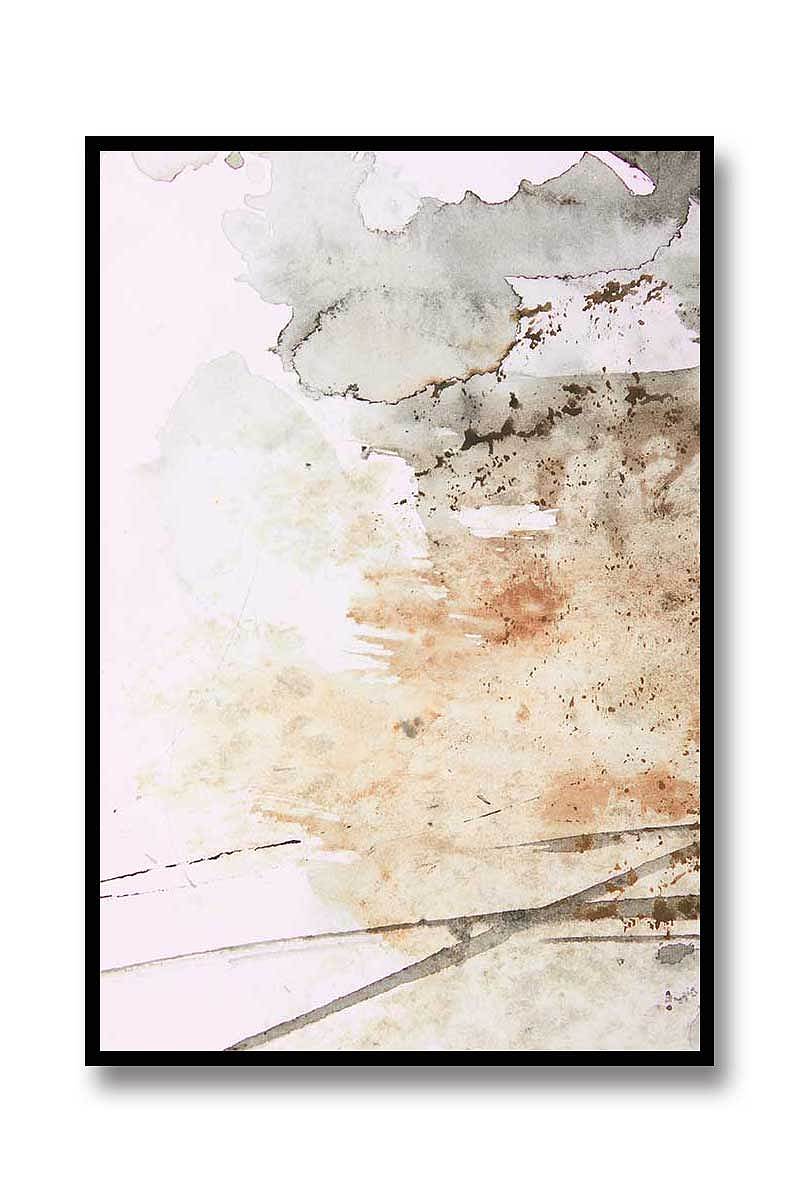 很喜欢的一组水墨抽象中式画