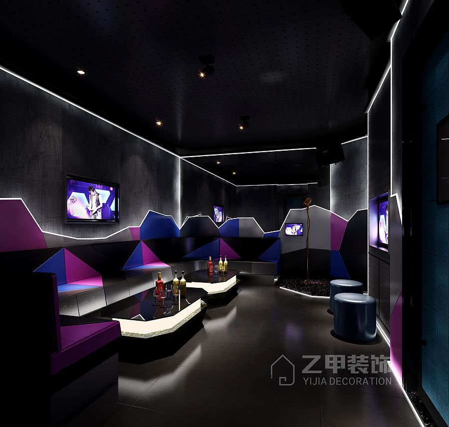 石棉1+1KTV|昆明专业Ktv装修设计公司（图ZOTg4NDM0MTI=） - 家装设计 - 站酷设计师昆明KTV设计_原创素材 - 站酷ZCOOL