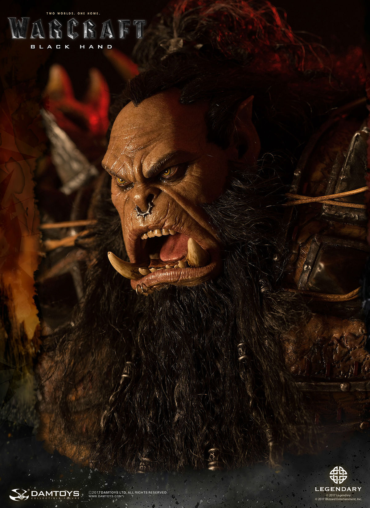 29寸 史诗系列 电影《魔兽》-黑手blackhand 精致雕像