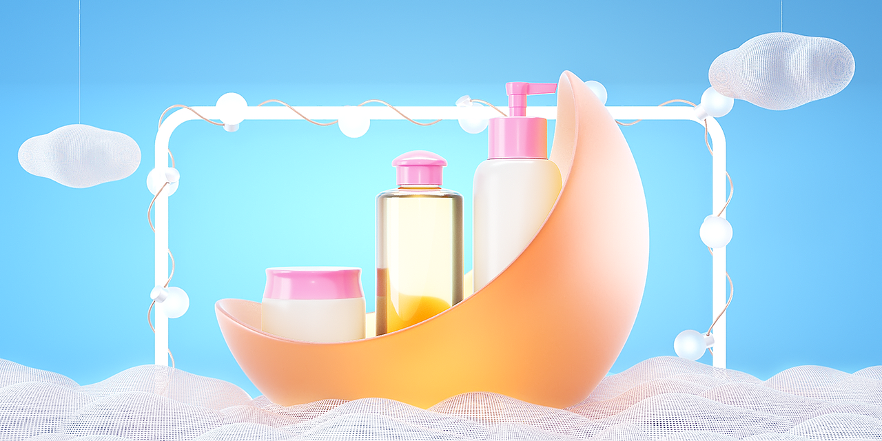 化妆品海报（图ZMTU0ODAwMjQ0） - 场景 - 站酷设计师荒陌无归路原创素材 - 站酷ZCOOL