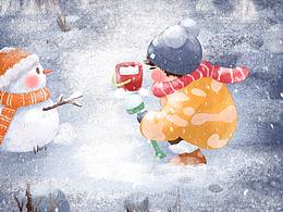 下雪啦