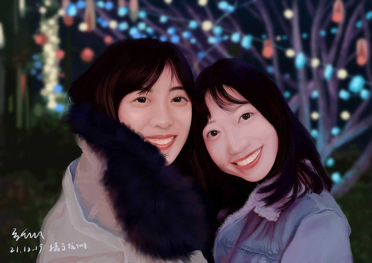 procreate厚涂练习（图ZMjgyMDE4MjI0） - 艺术插画 - 站酷设计师HENRY凡原创素材 - 站酷ZCOOL