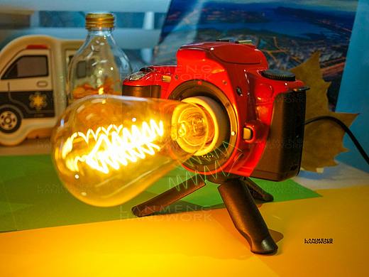 EOS300单反相机台灯@圣诞特别版