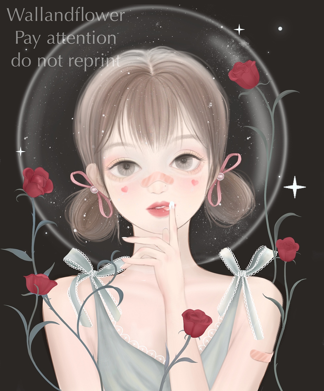 哈哈哈野路子的温柔少女（图ZMjM4NDgzNDYw） - 商业插画 - 站酷设计师wallandflower原创素材 - 站酷ZCOOL