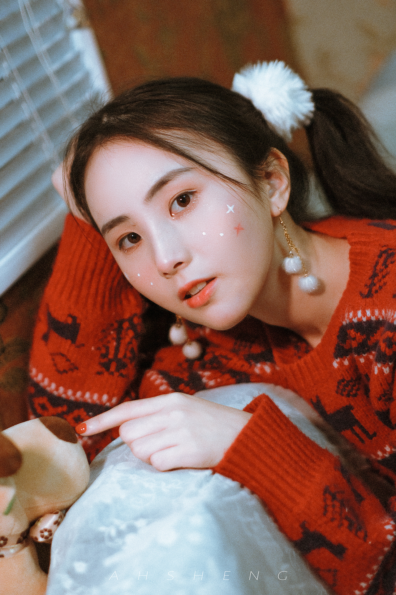 我住的城市也有红色的圣诞节