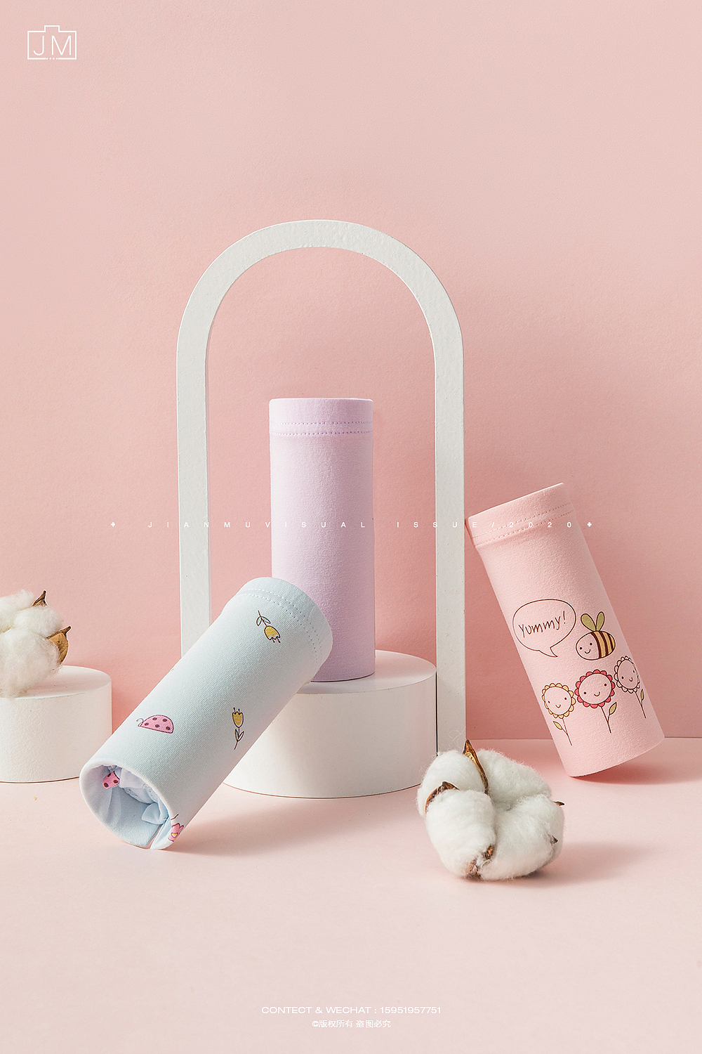 儿童内裤摄影丨简木视觉 × 女童内衣少女文胸 产品拍摄