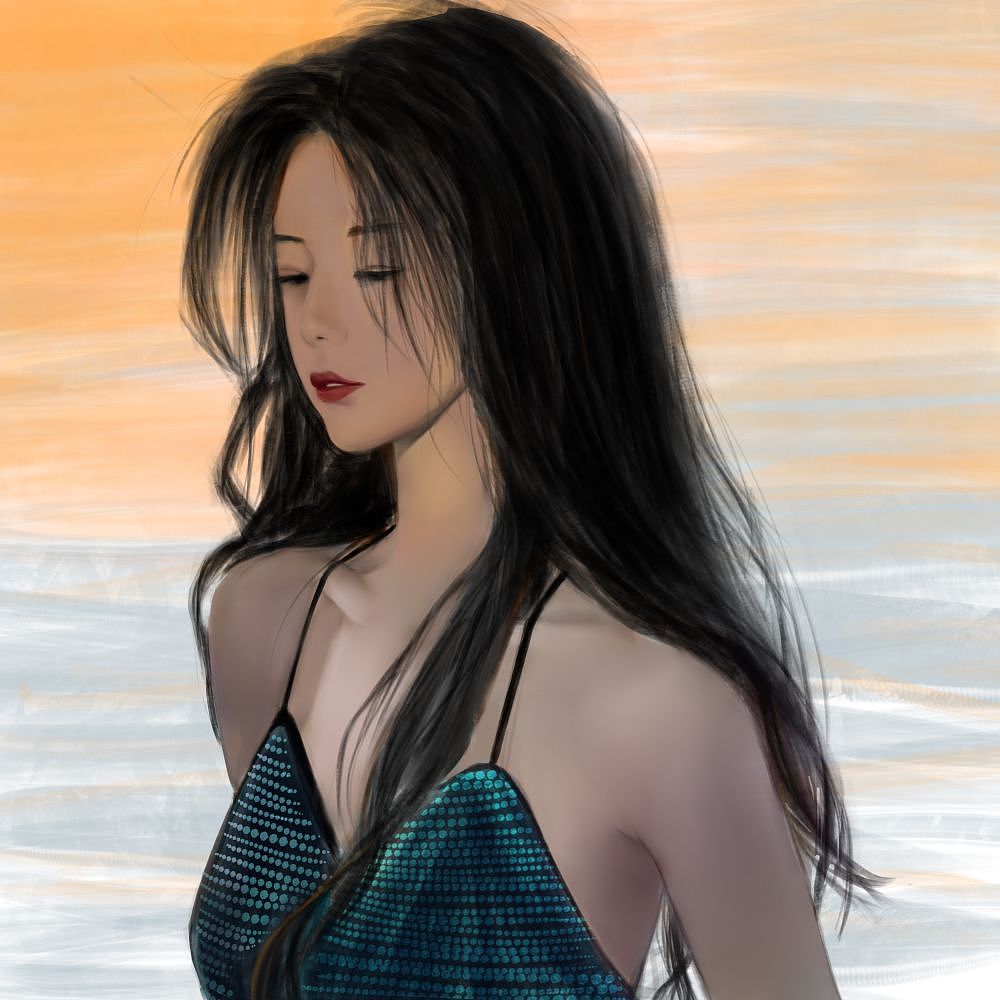 厚涂人像（图ZMzE5NjQyODY4） - 创作习作 - 站酷设计师Z462832912原创素材 - 站酷ZCOOL