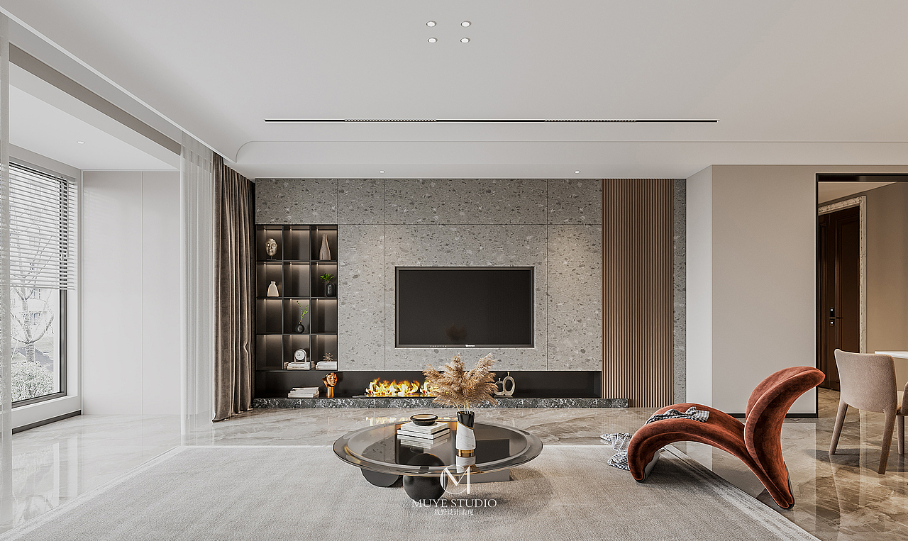 现代家装效果图（图ZMjY2NzU4MDMy） - 家装设计 - 站酷设计师牧野表现原创素材 - 站酷ZCOOL