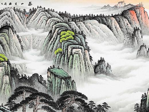 朋友升职加薪送什么?山水画非凡气质品味生