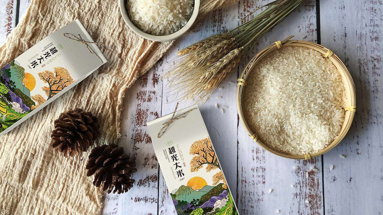 辽港大米包装设计