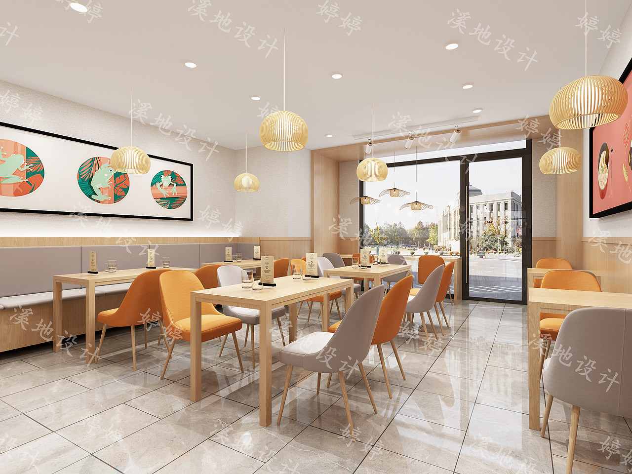 北欧风餐厅（图ZMTg5MTI2OTQ4） - 家装设计 - 站酷设计师王婷婷XIDI原创素材 - 站酷ZCOOL
