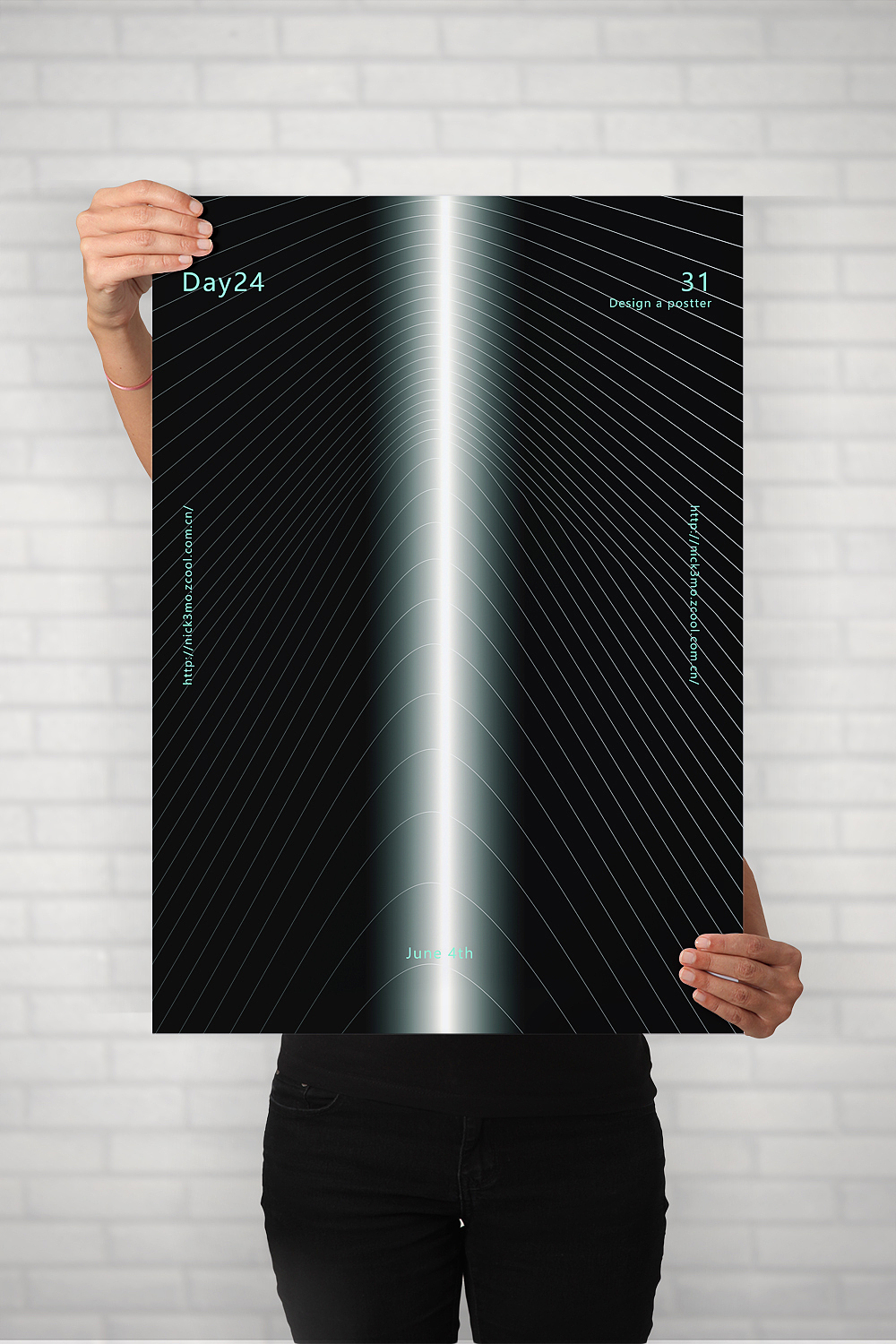 31 days | One day design a poster（图ZODEyNDAwMDA=） - 海报 - 站酷设计师隆隆哥哥原创素材 - 站酷ZCOOL