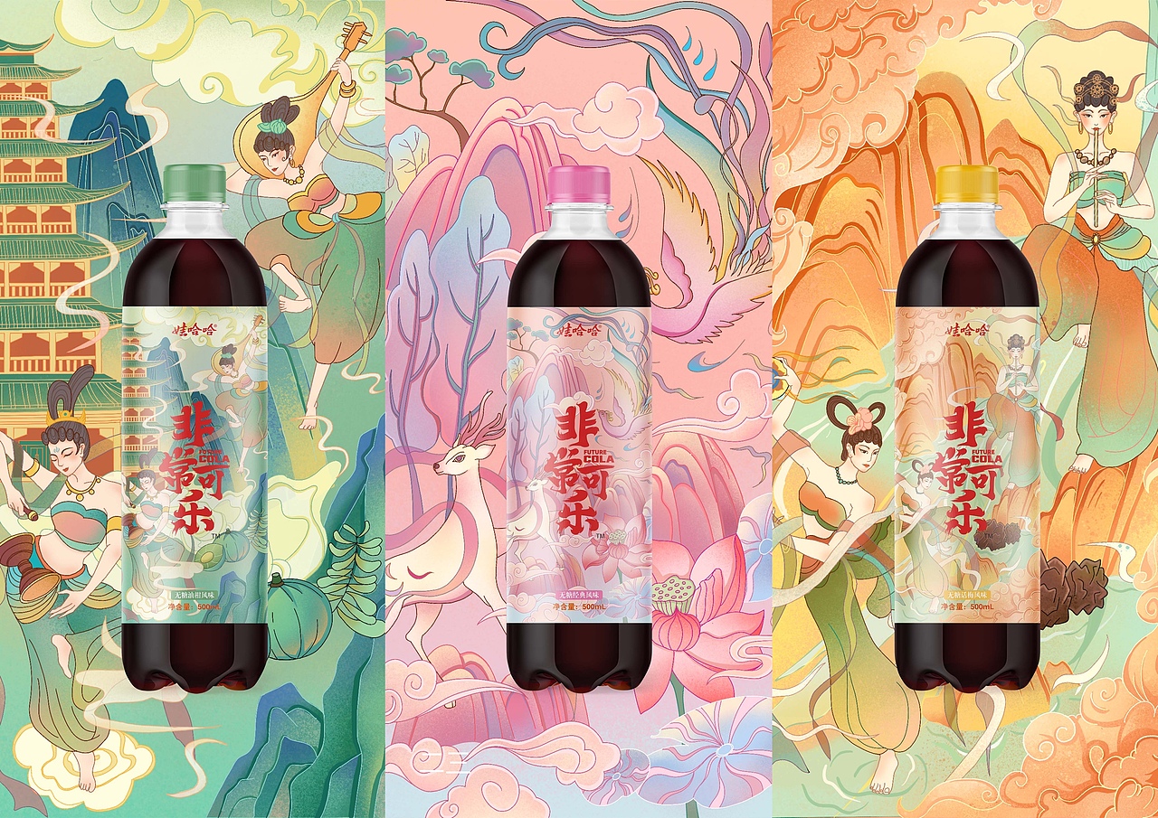 娃哈哈非常可乐包装设计
