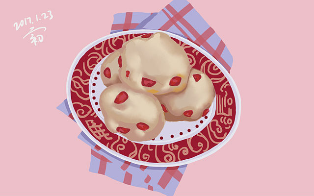 食物小插图（图ZNzMwNDYwMDg=） - 商业插画 - 站酷设计师chu麋鹿原创素材 - 站酷ZCOOL