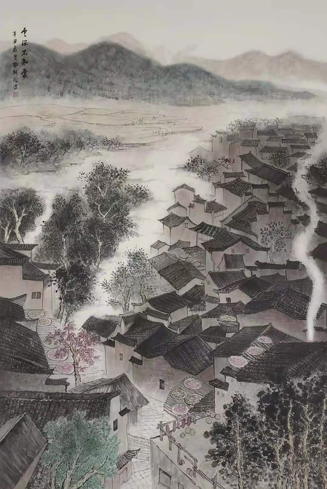 17级中国画专业毕业生作品展（易斯顿美术学院）（图ZMjU1MTI2MzU2） - 绘画 - 站酷设计师纪保超原创素材 - 站酷ZCOOL