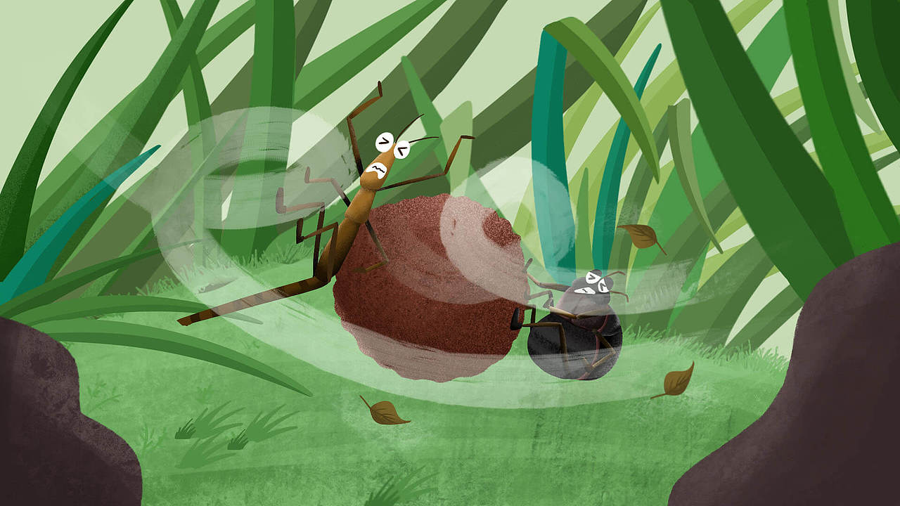 绘本 《想要变强壮的小虫》