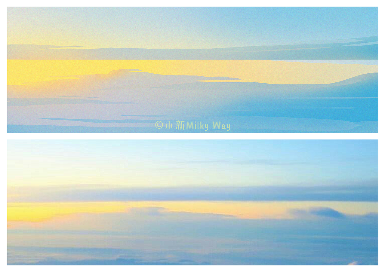 速涂课程练习作业-云（图ZMjg3NTkxNDUy） - 创作习作 - 站酷设计师木新MilkyWay原创素材 - 站酷ZCOOL