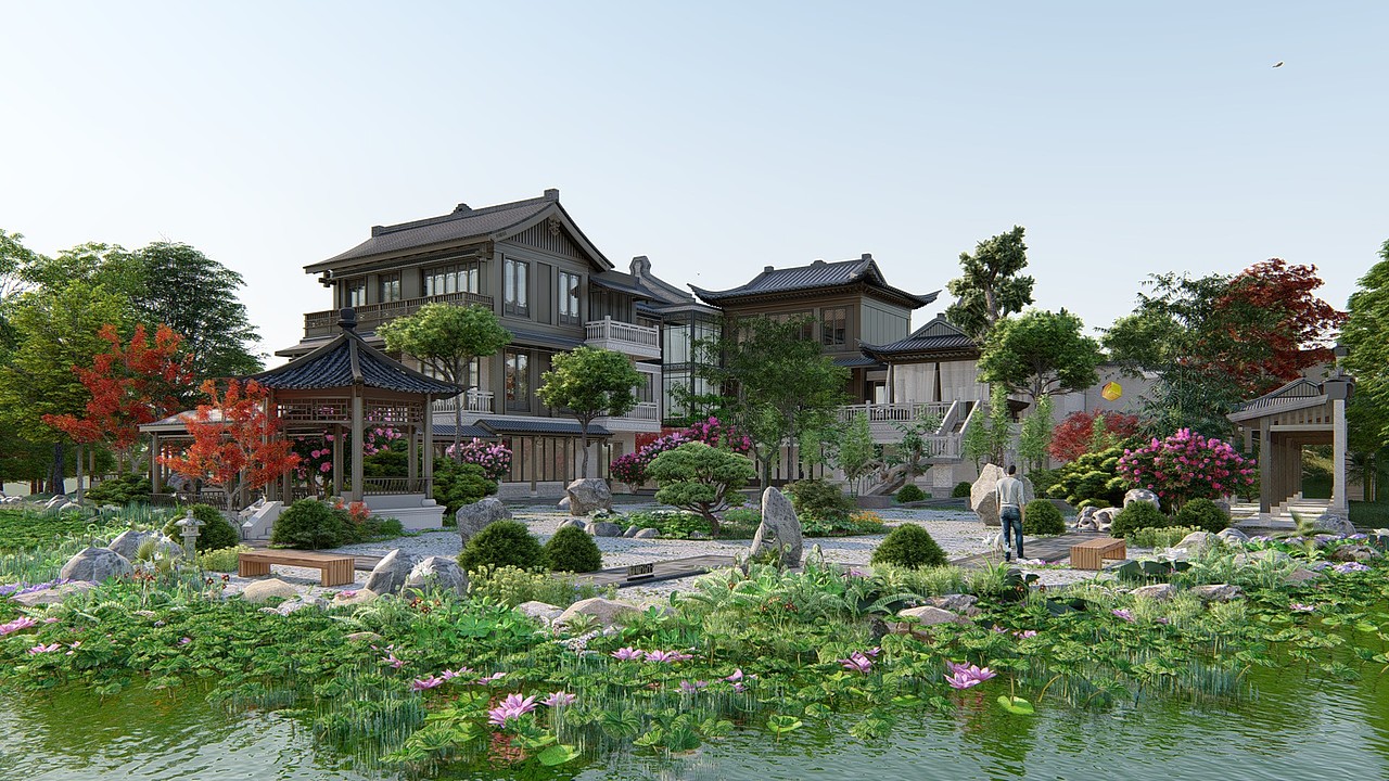 lumion 古建表现（图ZMTA5NTk0MjMy） - 动画/影视 - 站酷设计师BEEHIVE_唐原创素材 - 站酷ZCOOL