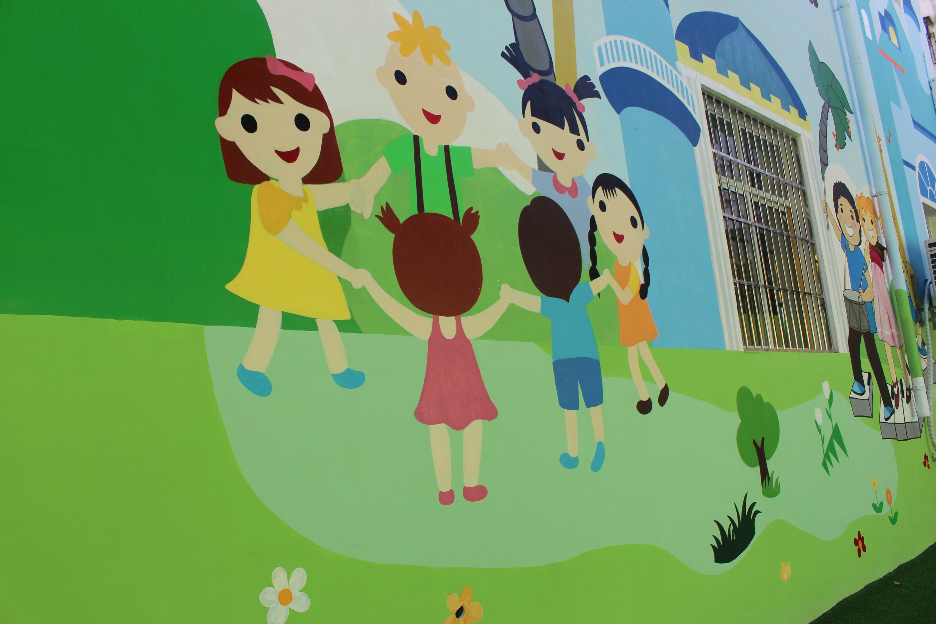 校园文化墙墙绘素材壁画素材重庆墙绘手绘墙墙绘