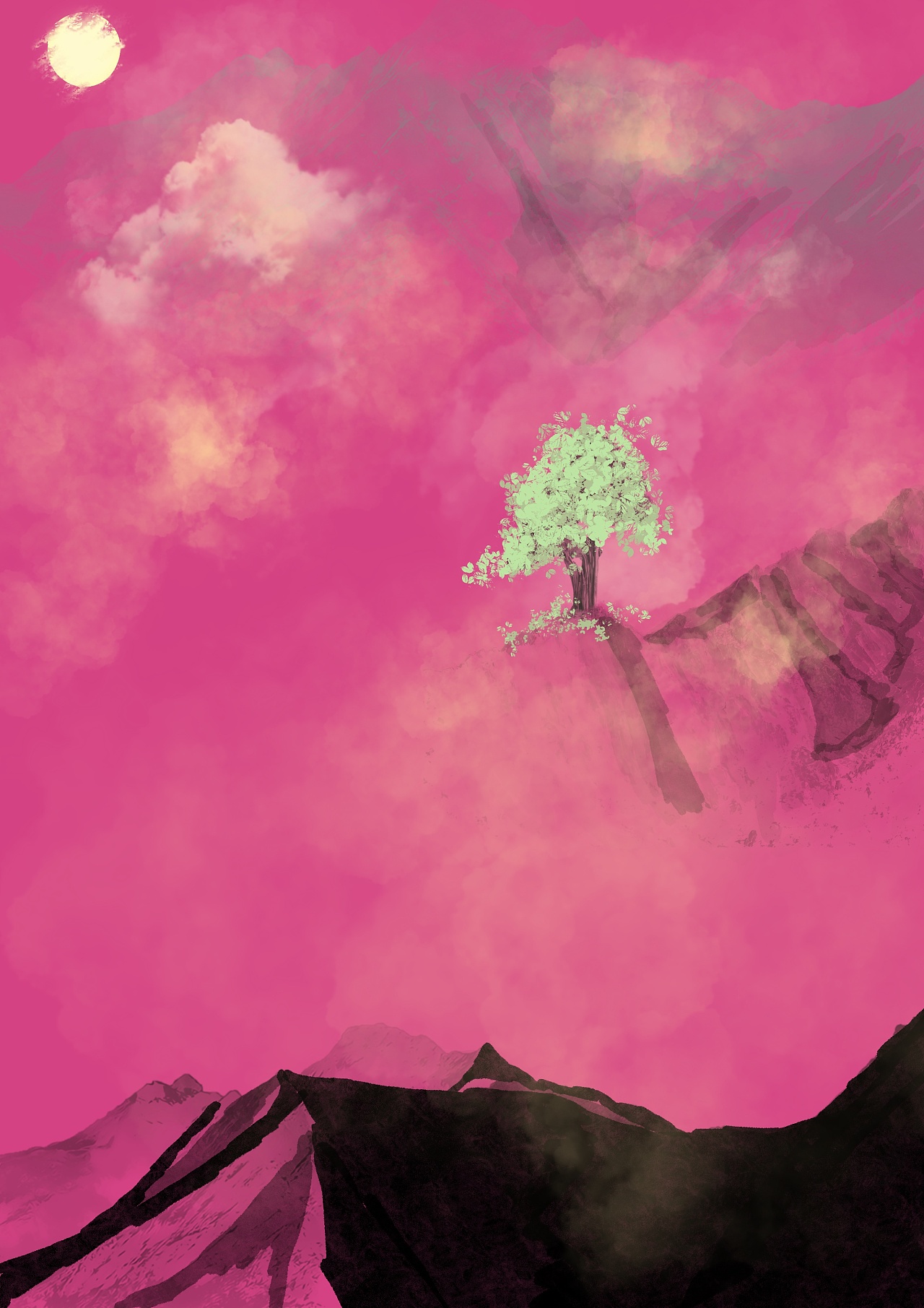 高山|插画|概念设定|yenryu - 原创作品 - 站酷 (zcool)