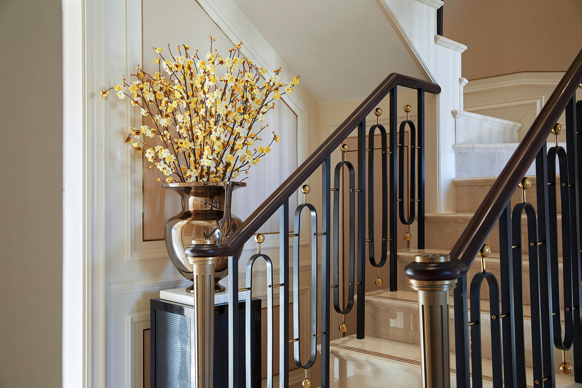 朗升精装修交楼设计力作:大上海新兰园(叠墅,洋房)