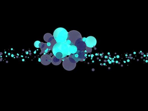 Kinetic音乐小球|C4D 声音效果器+动力学