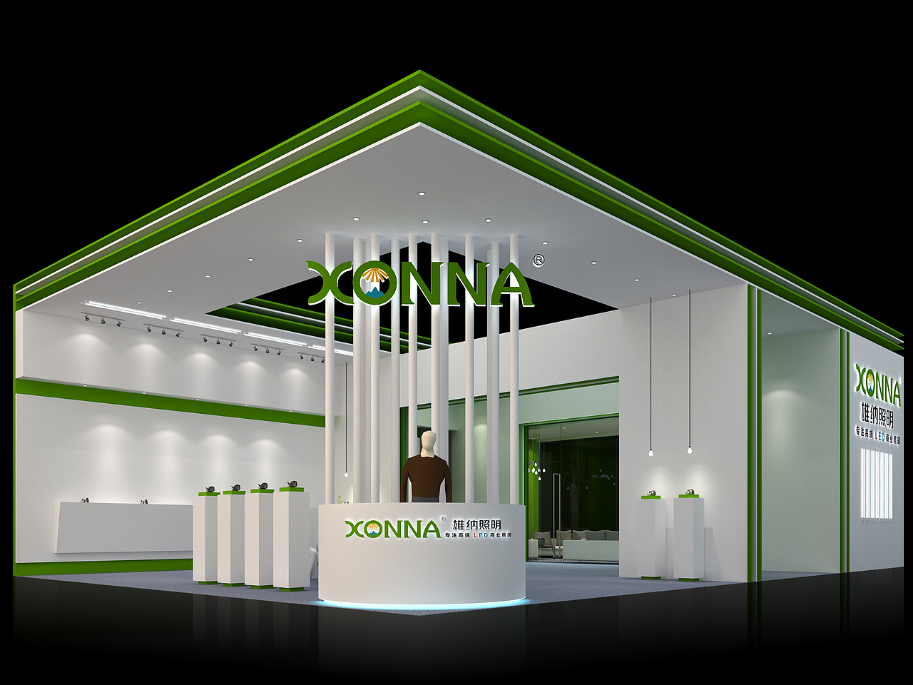 照明展（图ZNTQxODE1NDQ=） - 展陈设计 - 站酷设计师xiongsjzb原创素材 - 站酷ZCOOL