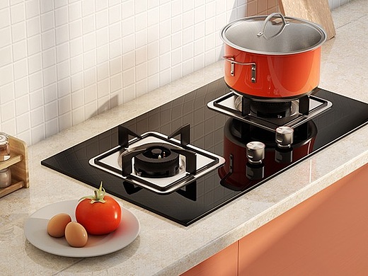 《苏泊尔厨卫》厨房场景&产品写实渲染图