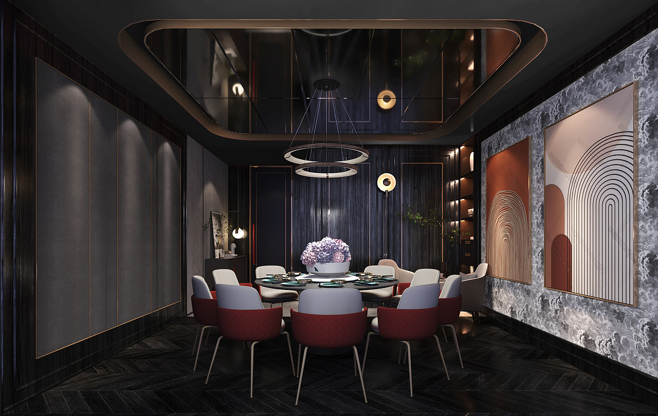 中餐厅设计包厢