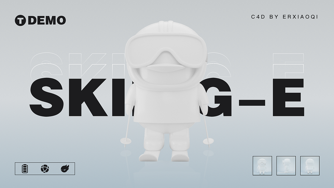 C4D合集（4）（图ZMjkzNTU0NzE2） - 人物/生物 - 站酷设计师胖墩儿小七原创素材 - 站酷ZCOOL