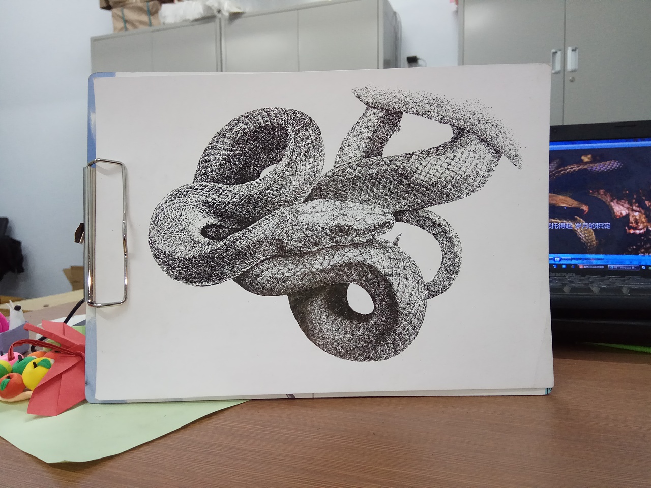 一条小蛇的诞生|纯艺术|素描|Fieryu - 原创作品 - 站酷 (ZCOOL)