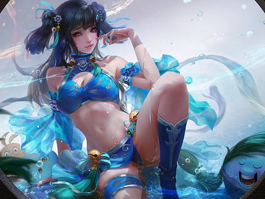 《问道x不思议迷宫》水女